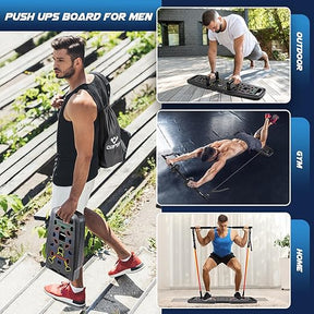 FOLDABLE PUSH-UP BOARD