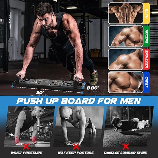 FOLDABLE PUSH-UP BOARD