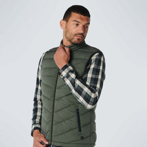 ARMY GREEN PUFFER JACKET