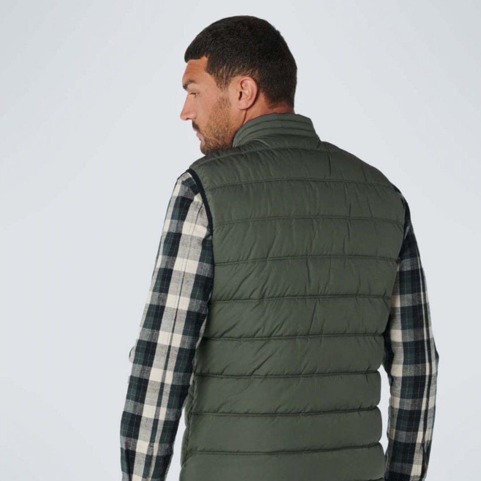 ARMY GREEN PUFFER JACKET